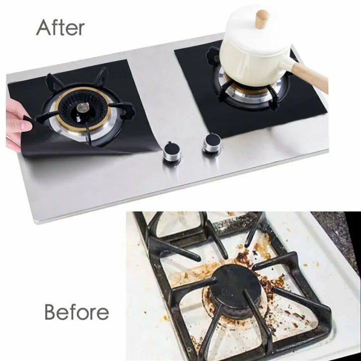 Reusable%20Non-Stick%20Black%20Gas%20Stove%20Burner%20Protectors%20%7C%202-Piece%20Liner%20Set%20-%20Image%202