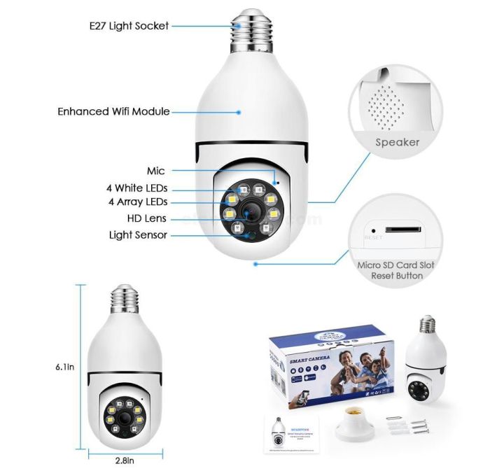 Security%20camera,%20Wireless%20,%20Bulb%20camera%20-%20Image%206
