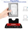hdd Docking Station Tccmebius TCC S862 USB Docking Station USB 2.0 t SATS,IDE Dual hard drive Docking Station with all in one card reader red COLOR. 