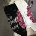 XL-4XL Plus Size 150kg Women's Pants Rhinestone Flower Big Size Sweatpants Casual Streetwear High Waisted Baggy Pants Woman. 