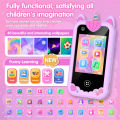 Kids Smart Phone Toy TouchScreen Unicorn Baby Mobile MP3 Music Player Digital Camera Educational Toys Girls Boys Birthday . 