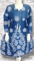 Zink Skin colour stylish block Printed stitched Arabic lown kurti women &girls kurti casual shirt very soft & comfortable stuff. 