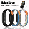 Nylon Breathable Strap for Xiaomi Mi Band 8 9 Wristband Bracelet Metal Head Particles Summer Replacement Belt. 