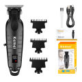 Kemei KM-2293,km-2290,km-2026 New hair trimmer with LCD display, electric hair clipper, shaver, men's hair clippers for Salon. 