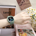 Ladies Small Square Watch I Fashion Astronaut LED Electronic Watch. 