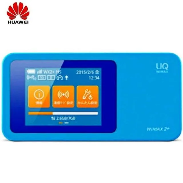 Speed Wi-Fi NEXT WiMAX 2 W01 Huawei 220Mbps hotspot LTE