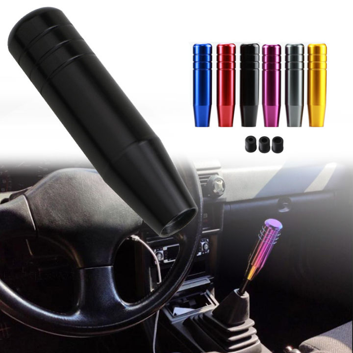 Car Universal 13cm Aluminum Gear Shift Knob MT Gear Stick Lever Shifter ...