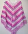 handmade Crochet poncho/cap shawls. 