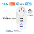 16A Israel Smart Plug WIFI Socket Bluetooth USB ISR IL Outlet-Voice Timer Remote-Tuya/Alexa/IFTTT/ Life Home Automatio. 