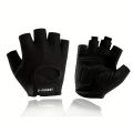 1 Pair Half Finger Gloves for Women Men Gym Fitness Anti-Slip Gel Pad Gloves Gym Cycling Fingerless Gloves Bicycle Accessories. 