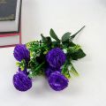 1PC 10 Layers of Simulated Flowers 7 Head Carnation Bouquet, Home Decoration for Weddings and Valentine's Day. 