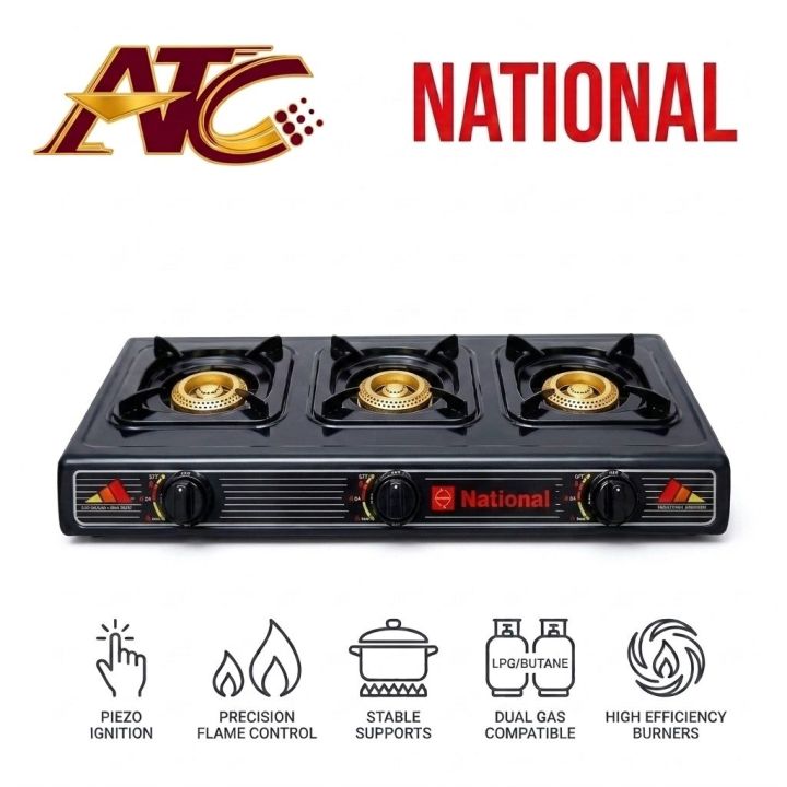 Non-Stick%203%20Burner%20Gas%20Cooker%20Cosmo%20Burner%20-%20Image%202