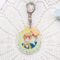 1/10PCS Anime Characters Hetalia Acrylic Keychain Accessories Cartoon​ Keyrings Friends  Funny Bag Charms Backpack Pendant. 