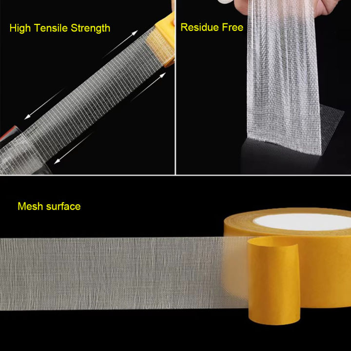 Super%20Thin%20Strong%20Fixation%20Double%20Sided%20Adhesive%20Tape%20Heavy%20Duty%20Translucent%20Mesh%20Waterproof%20Traceless%20Powerful%20Grid%20Carpet%20Tape%20-%20Image%203