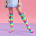 Crazy socks for kids Cute girl socks girls wacky Funky Stretch Mid to High Novelty Socks. 