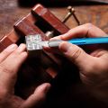 50pcs DIY Wood Carving Fruit Food Scalpel Craft Sculpture Cutting Tool Metal Engraving Blade Knife Wood Carving. 