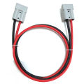 2.5/4/6mm2 14/12/10AWG Solar Panel Extension Cable with 50A 30A Connector/Ring terminal for Car Battery and Solar Panel Connect. 