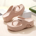 Flip-flops Female Summer Thick Bottom Non-slip Wear Sandals EVA Home Slippers Fashion Slippers.