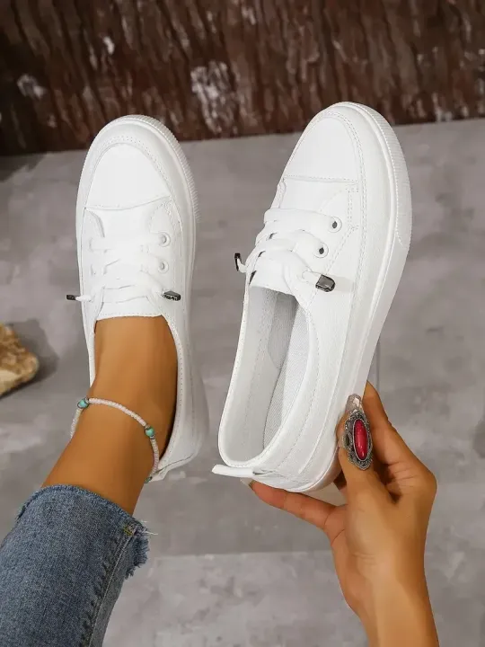 2024%20Spring/Summer%20Fashion%20New%20Mesh%20Shallow%20Mouth%20Casual,%20Comfortable%20and%20Breathable%20Round%20Toe%20Flat%20Walking%20Sports%20Shoes%20-%20Image%204