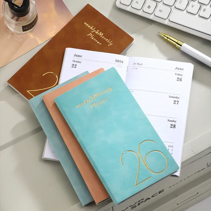 A6%202026%20Portable%20Planner%20-%20With%20Bookmark,%20Index%20-%2064%20Sheets%20-%20128%20Pages%20-%203.7%20Inches%20/%206.77%20Inches%20-%20365%20Days%20Time%20Management%20Or%20-%20Image%205