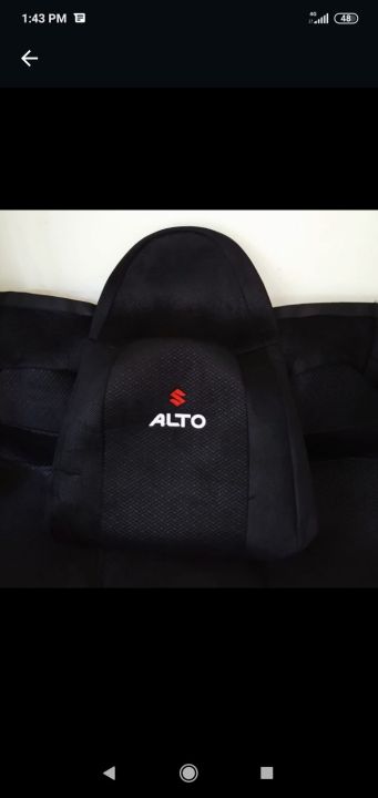 Suzuki Alto Seat Cover Full seat (Front and Back )