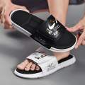 Stylish Black and White Color Slides Slipper for Men - Slides For Men.