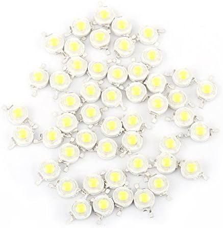 25pcs%208mm%20Bead%20Diameter%20WHITE%20Color%203%20Watt%20DC%203.7V%20Ultra%20Bright%20White%203W%20COB%20LED%20SMD%20Chip%203.7V%20LED%20Light%20Bulbs%20-%20Image%202