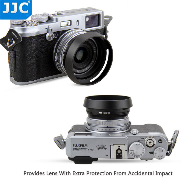 JJC%2049mm%20Metal%20Lens%20Hood%20for%20%20X100VI%20X100V%20X100F%20X100T%20X100S%20X100%20X70%20Replaces%20%20LH-X100%20AR-X100%20Adapter%20Ring%20-%20Image%206