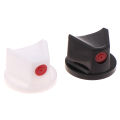 10Pcs Dot Fat Spray Paint Caps - White Plastic Replacement Nozzles for Graffiti Street Art Aerosol Bottle.