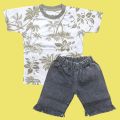 kids summer suit T-shirt and nicker. 