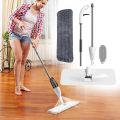 Water Spray Mop Wash Lazy Flat Mops Floor Cleaner Handle Mop With Replacement Reusable Microfiber Pads Kitchen Clean Tools. 