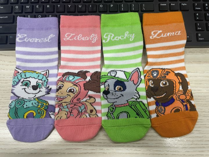 100%25%20Genuine%20Paw%20Patrol%201SET%20Baby%20Spring%20Autumn%20Summer%20Knitted%20Socks%20Skye%20Everest%20Liberty%20Chase%20Marshall%20Rubble%20Rocky%20Age%203-7T%20-%20Image%203