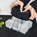4/6/8 Grid Silicone Ice Cube Tray Big Ice Cube Mold Square Ice Cube Maker Food Grade Reusable Ice Cube Mould Whiskey Ice Mold.