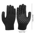 USB Heating Gloves Touch Screen Winter Snowboard Gloves Knitted Gloves Hand Warmer for Backpacking Mountaineering Riding Camping. 