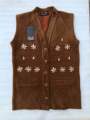 Sleeveless sweaters for women pure wool cardigan. 