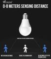 Radar Motion Sensor Light 189-265V E27 LED Smart Bulb 12W Working in Night Darkness.