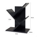 Tree-shaped bookshelf Desktop tree bookshelf 3-tier Bookcase Book rack. 