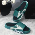 2024 New Summer Super Soft Outdoor Slippers PU Insole Men's And Women's Non-slip Sandals Couple Shoes. 