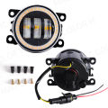 Angel Eye Fog Light For Ford Focus Fusion Fiesta Ranger C-Max Transit Tourneo EcoSport Edge Car DRL Fog Driving Lamp LED Lens. 