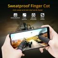 Finger Cover Game Controller For PUBG Sweat Proof Non-Scratch Sensitive Touch Screen Gaming Finger Thumb Sleeve Mobile Gloves.
