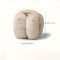 Solid Soft Plush Ear Keep Warmer Winter Earmuffs for Women Men Fashion Outdoor Earflap Protection Ear-Muffs Ear Cover.