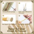 Natural Miswak Sticks Toothbrush - Vacuum Sealed Original Authentic For Healthy Gums Teeth Siwak Toothbrush Stick Chew Sticks. 