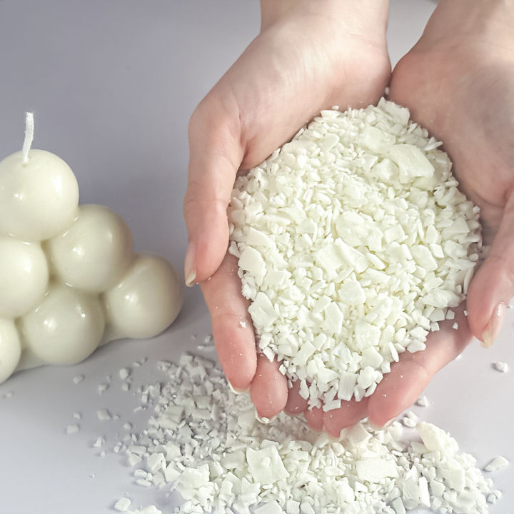 250g/500g Natural Soy Wax Granular DIY Candle Making Supplies Scented