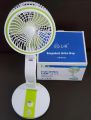 Rechargeable Folding Table Fan with Led Light multi-colour -1 ps.