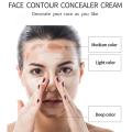 Concealer Cream Oil Control Liquid Foundation Women Face Makeup Korean Cosmetics Long Lasting Contour Gel.