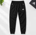 Men's Blue Black Polo Tracksuit Set | Striped Shirt & Trouser. 
