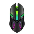 1 PC ITLY M01 Sports LED Luminous Backlit USB Wired Gaming Mouse for Desktop PC Laptop Office Computer Gaming Mouse. 