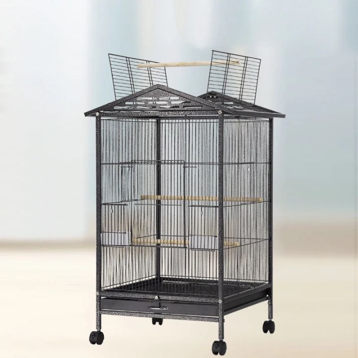 Zimba%20Exotic%20Bird%20Cage%20-%20American%20Roof%20Style%20-%20Image%205