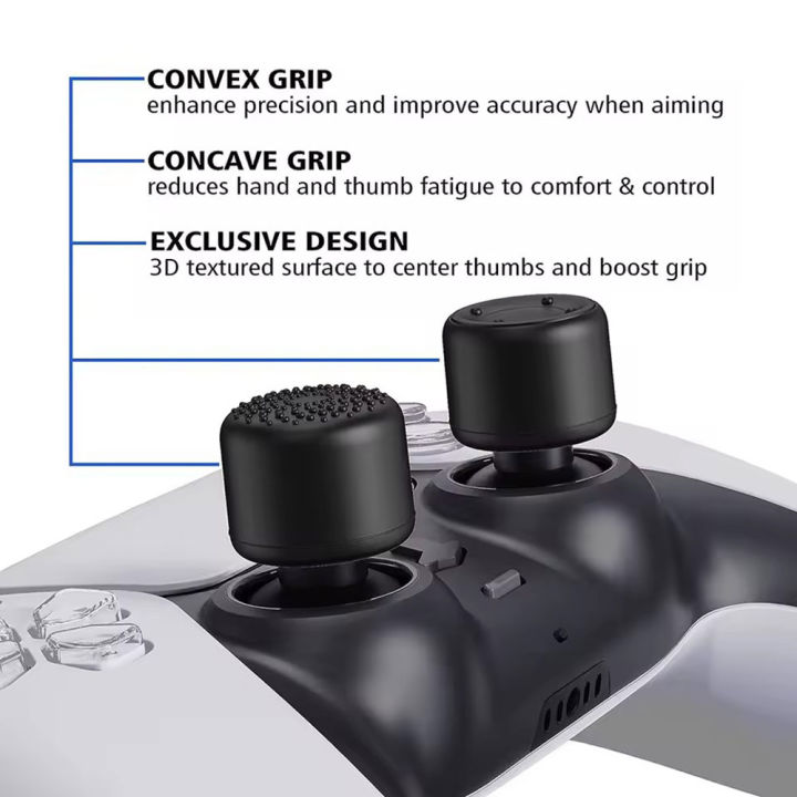 1%20Set%20Analog%20Thumb%20Stick%20Grip%20Cap%20For%20PS5%20PS4%20Xbox360%20Controller%20Silicone%20Height%20Joystick%20Cover%20Thumb%20Sticks%20Game%20Accessories%20-%20Image%205