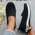 Women Shoes Orthopedic Knit Walking Shoes Breathable Slip-On Loafers Soft Non-Slip Wedge Sneakers Comfortable Casual Footwear.